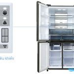 tu-lanh-sharp-inverter-567-lit-4-cua-sj-fx640v-sl-multi-door-hp4