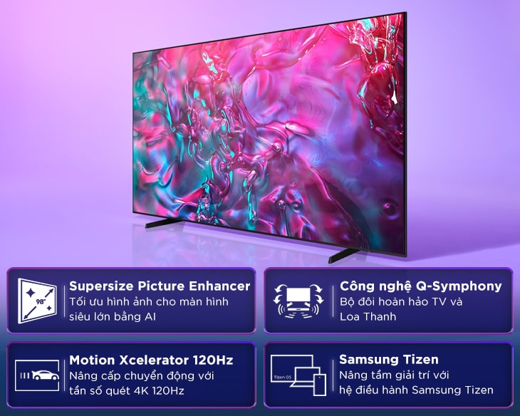 Smart Tivi Samsung 4K 98 Inch UA98DU9000 - Ảnh 3
